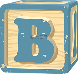块,玩具,字母表