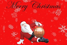 圣诞节,圣诞老人,欢乐