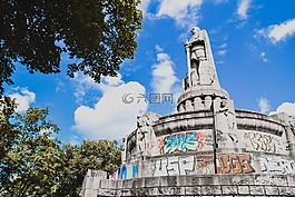 纪念碑,俾斯麦,校长