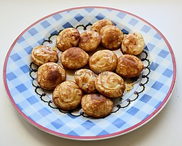 煎饼,糖浆,食品