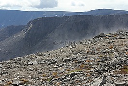 山,希比内山山脉,岩