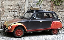 车,2cv,老