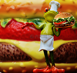 汉堡,乳酪汉堡,烹饪