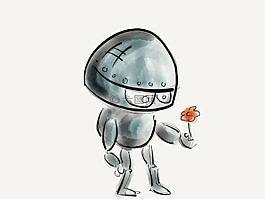 机器人,花,技术