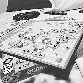 拼字游戏,棋盘游戏,字