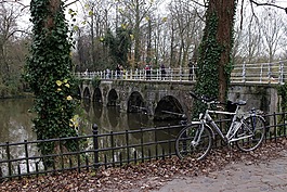 布鲁日,自行车,桥