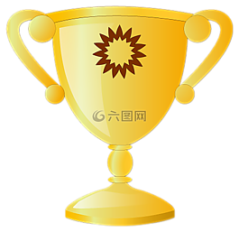 奖杯,赢,奖