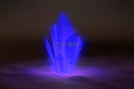水晶,发光,魔术
