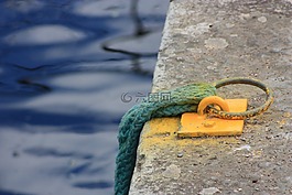 码头,渠道,海滩