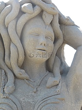 砂雕塑,砂艺术,艺术