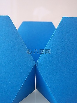 蓝色,几何,设计