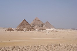 金字塔,沙漠,埃及
