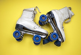 溜冰鞋,滑冰,滚子