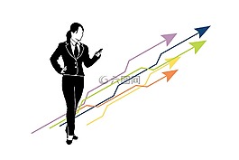 箭头,增长黑客,市场营销