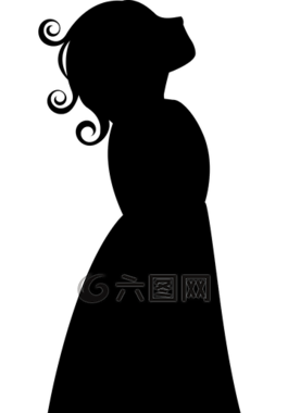 女孩,侧影,改造