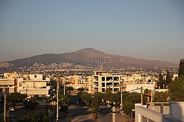 雅典,城市,城镇