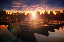 景观,水,吊船