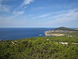 伊维萨,岛,景观