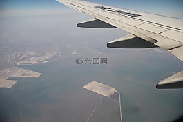 飞机,拍摄,窗外