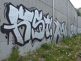 涂鸦,银,字体