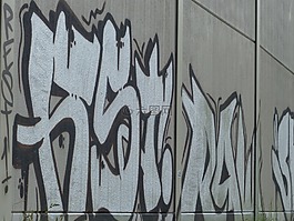 涂鸦,银,字体