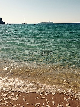 伊维萨,海,水