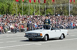 胜利日,5 月 9 日,游行