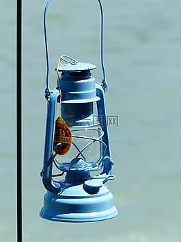 煤油灯,灯,光