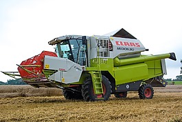 收获,联合收割机,谷物