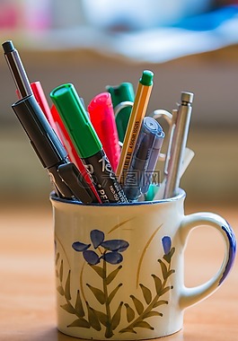 办公室,给,书写工具