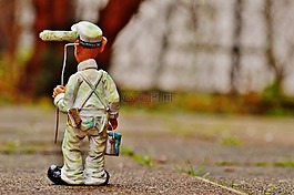 画家,删除,工作