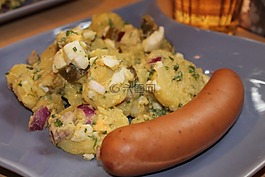 bockwurst,克拉科夫,吃
