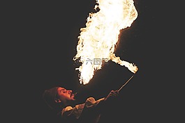 火,火焰,消防呼吸器