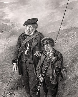 海钓,钓鱼,男子