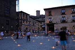 夜,蜡烛,peñaranda