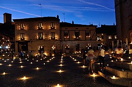 夜,蜡烛,peñaranda