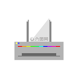 打印机,图标,矢量