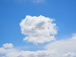 云,天空,蓝色