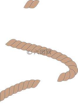 绳,绳子刷,布朗