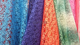 织物,颜色,多彩