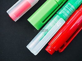 钢笔,荧光笔,标记