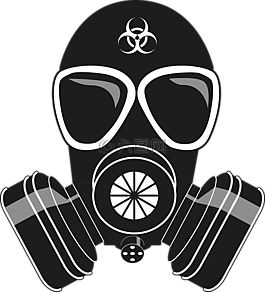 生化危机标志防毒面具图片