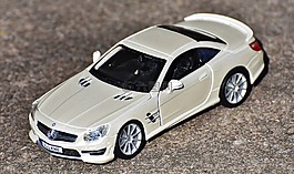 奔驰,sl 65 amg,白