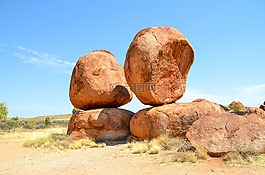 魔鬼的大理石,karlu karlu,岩