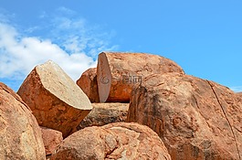 魔鬼的大理石,karlu karlu,岩