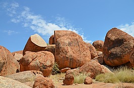 魔鬼的大理石,karlu karlu,岩