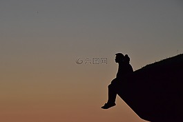 人像,光影,剪影