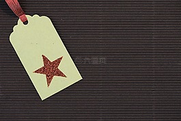 名字标记,瓦楞纸的板,背景