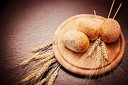 面包,食品,烘烤