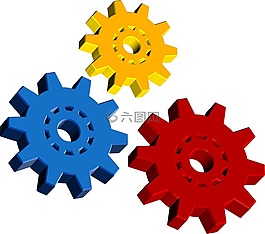齿轮,函数,在一起